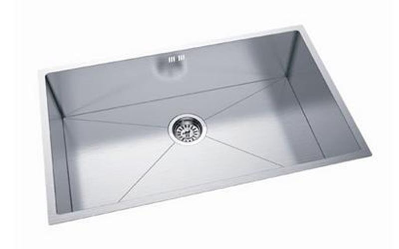 日本PAIDOK不鏽鋼方形水槽(W800mm櫃體適用)  DXJ-FR104