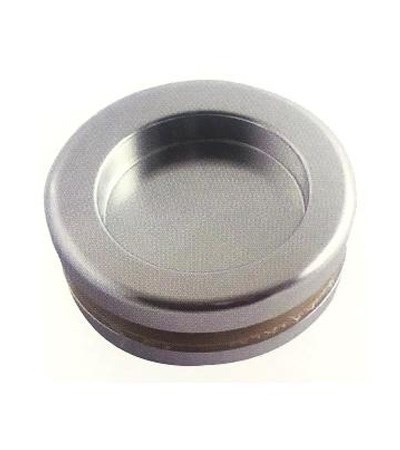 橫拉門玻璃把手-圓形-亮銀色  PNPB93A-PC