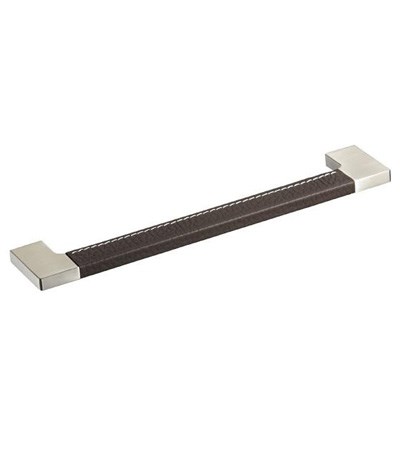 日本真皮皮革把手-深咖啡色 304-PC-436-8N (3色)