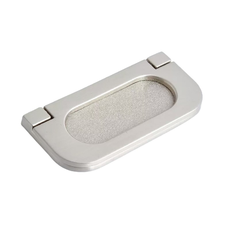 現代超薄隱形把手-銀色(孔距64mm)  395-HK-895A  