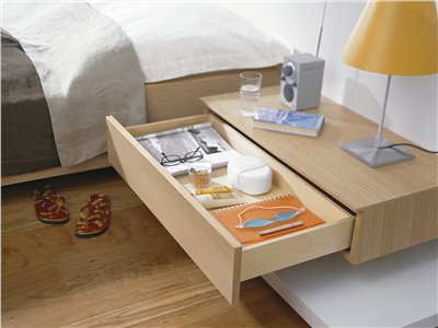 blum 全開緩衝木抽滑軌 560F