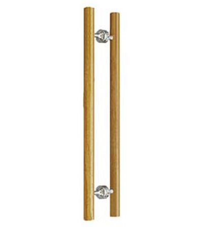 台製玻璃門把手-木質 167-GC2005-3 