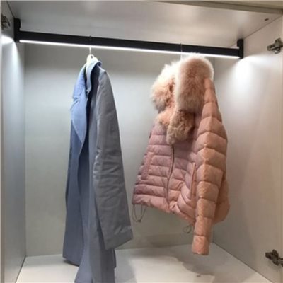 櫃用吊衣桿燈(鐵灰))  433-LAC0013