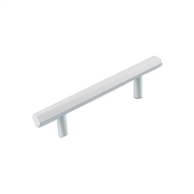 現代六菱純銅把手-白色(孔距96mm) 395-1055 