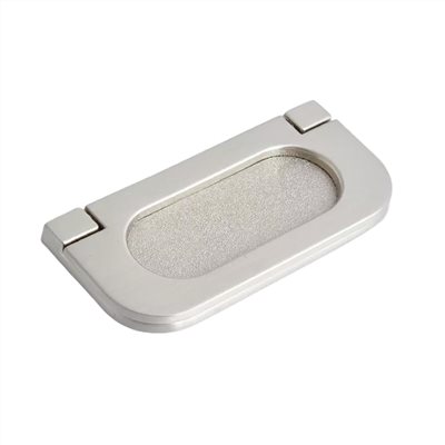 現代超薄隱形把手-銀色(孔距64mm)  395-HK-895A  