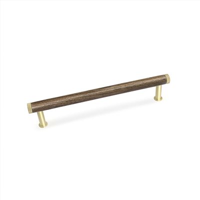 木製把手-霧金(孔距160mm)  362-18459A 