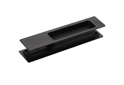 現代嵌入式把手-黑色-方 395-6110-BK